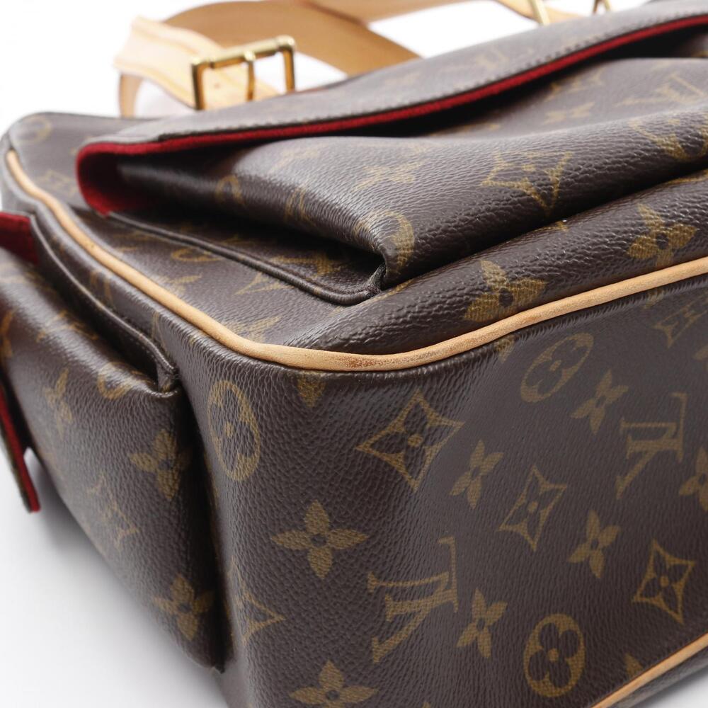 Louis Vuitton Multiplicit Handbag Canvas Leather Monogram Brown - Picture 5 of 9
